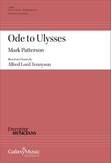 Ode to Ulysses SAB choral sheet music cover